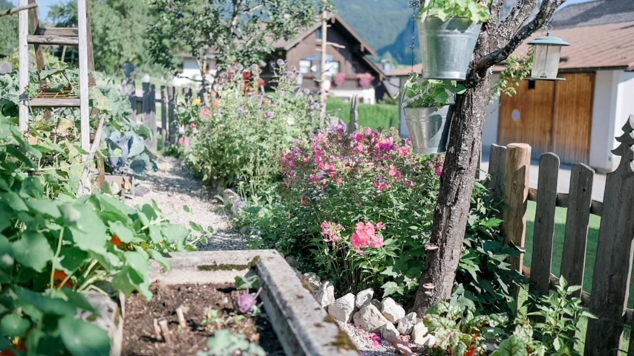 Archehof Eislbauer - Bauernhof Fuer Die Seele! Sankt Gilgen Exterior foto