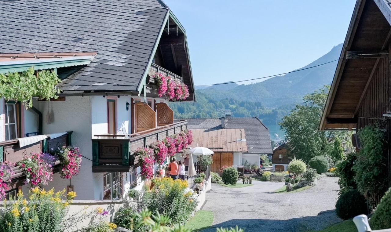 Archehof Eislbauer - Bauernhof Fuer Die Seele! Sankt Gilgen Exterior foto