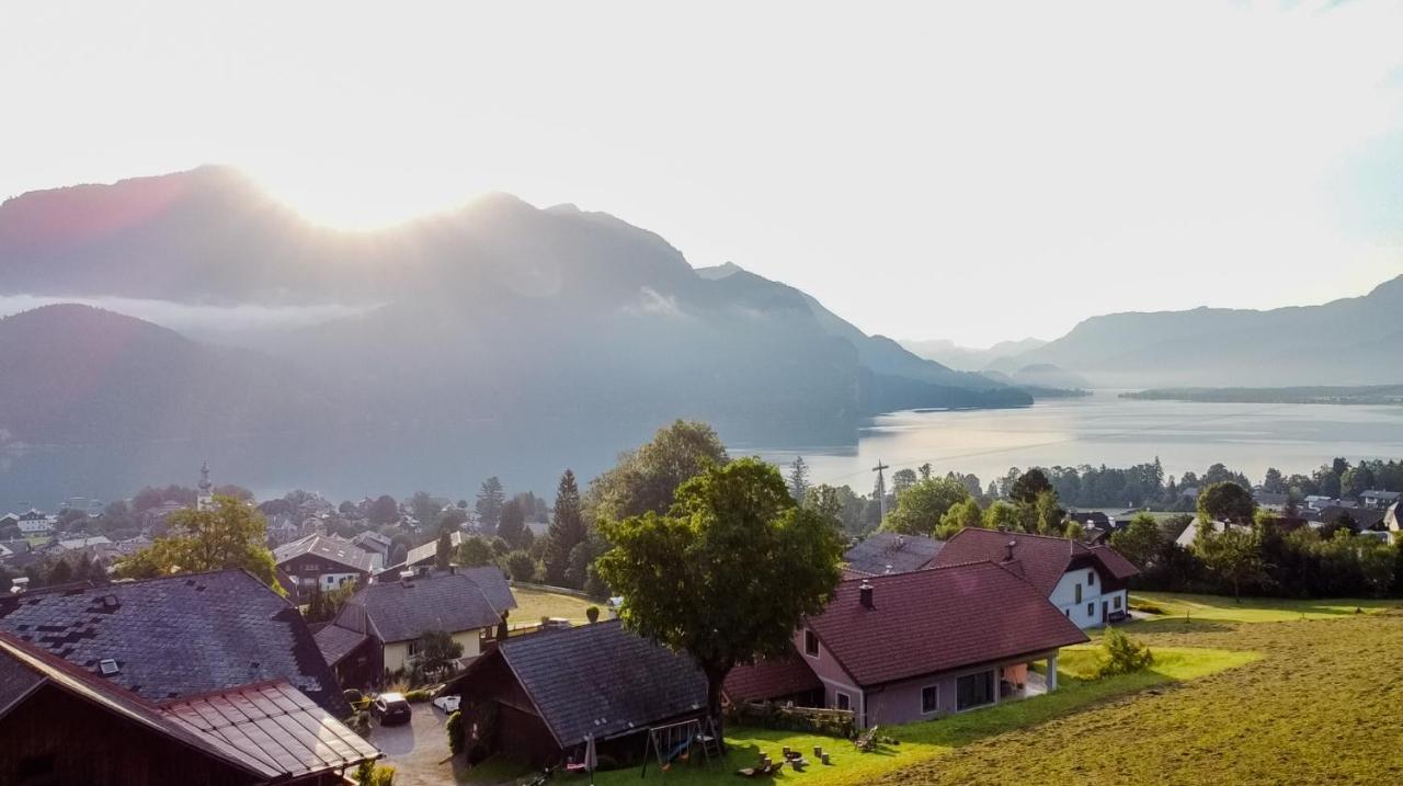 Archehof Eislbauer - Bauernhof Fuer Die Seele! Sankt Gilgen Exterior foto