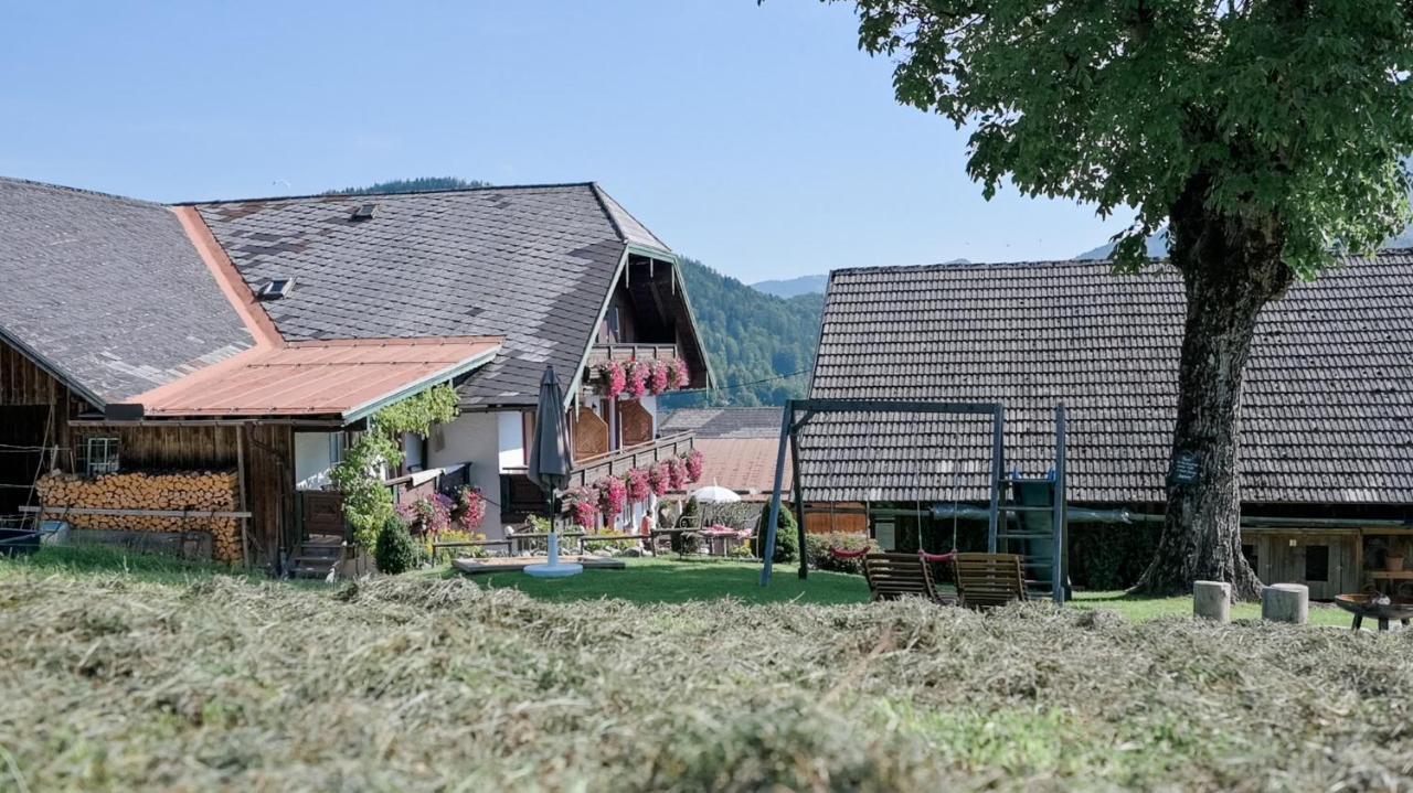 Archehof Eislbauer - Bauernhof Fuer Die Seele! Sankt Gilgen Exterior foto