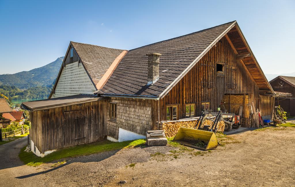 Archehof Eislbauer - Bauernhof Fuer Die Seele! Sankt Gilgen Exterior foto