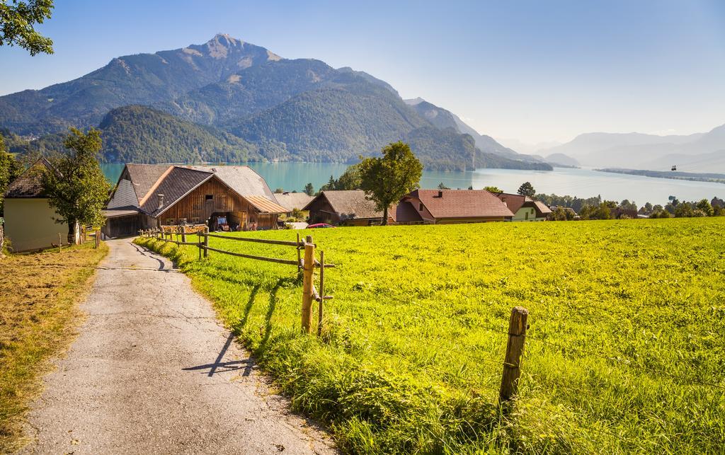 Archehof Eislbauer - Bauernhof Fuer Die Seele! Sankt Gilgen Exterior foto