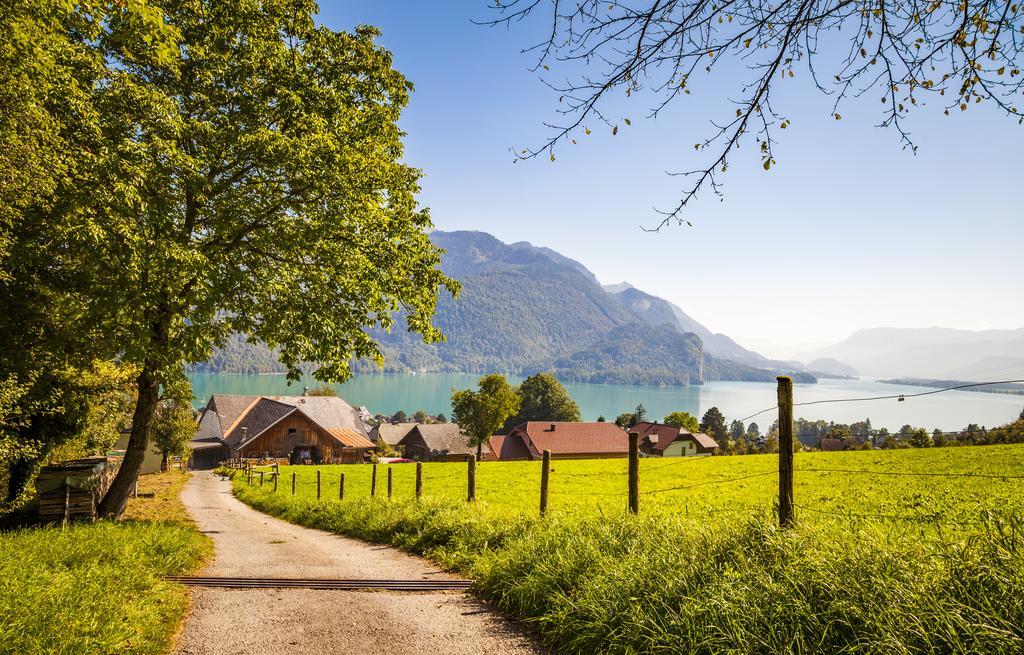 Archehof Eislbauer - Bauernhof Fuer Die Seele! Sankt Gilgen Exterior foto